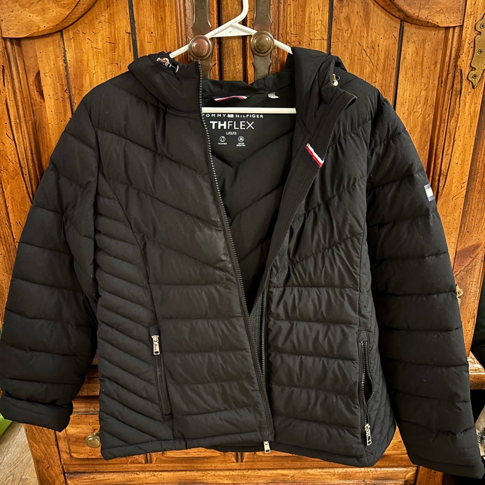 Tommy Hilfiger TH Flex Black Jacket